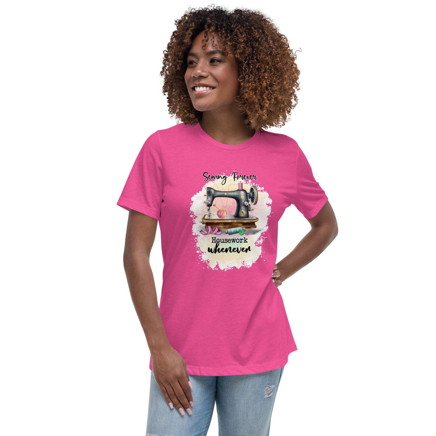 Sewing Forever - Women's Relaxed T-Shirt