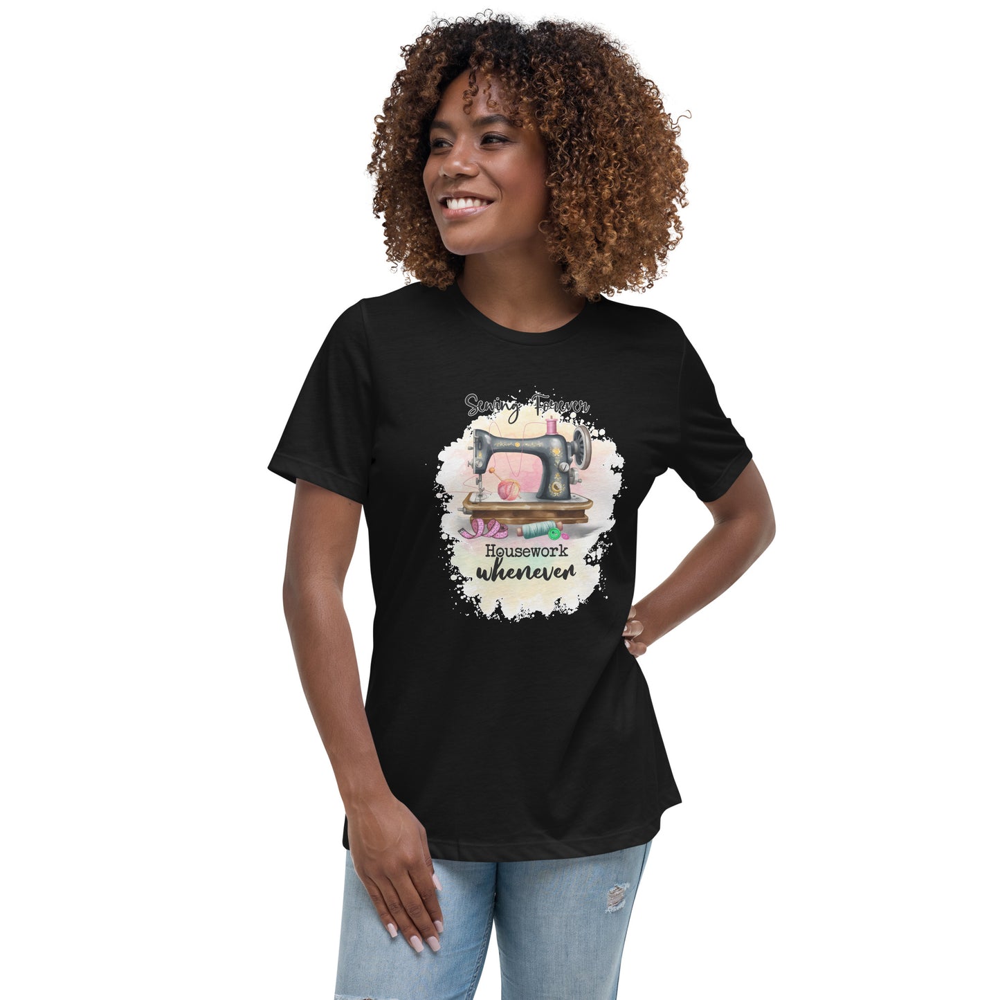 Sewing Forever - Women's Relaxed T-Shirt