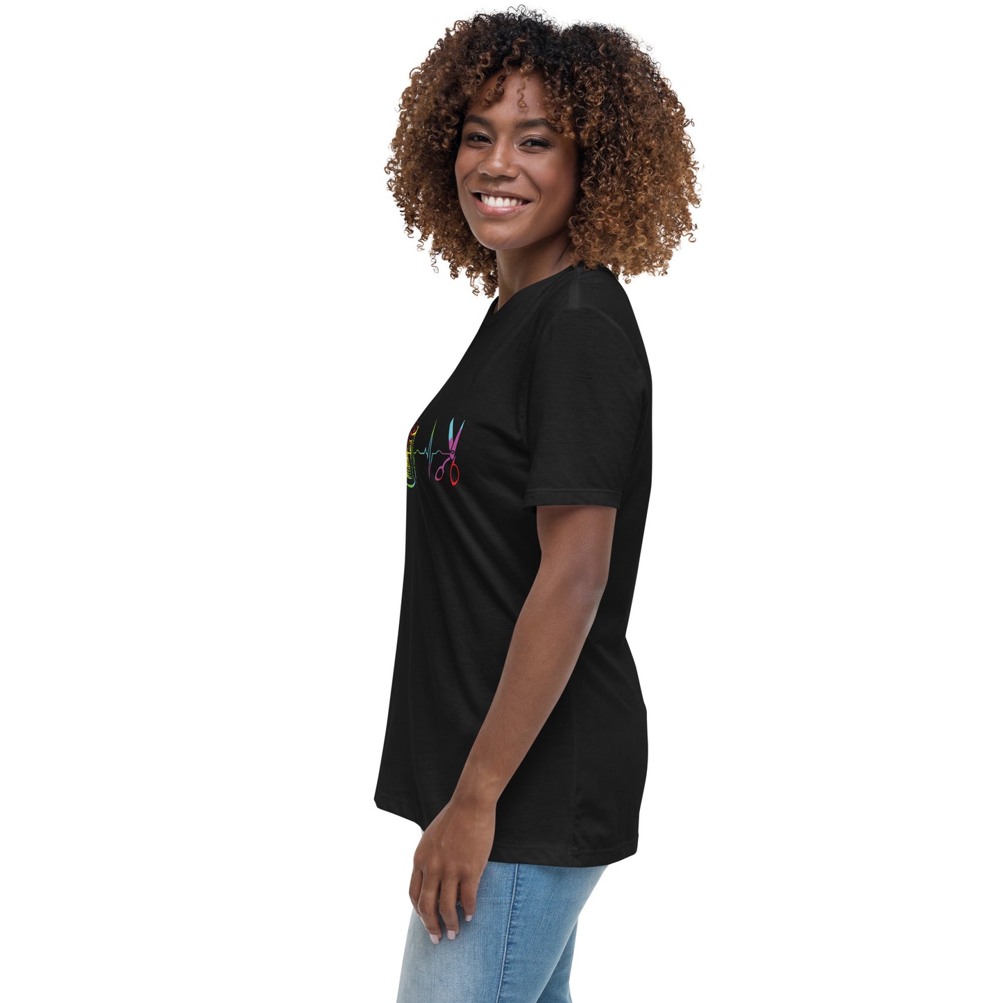 Heart Beat of Sewing - Women's Relaxed T-Shirt
