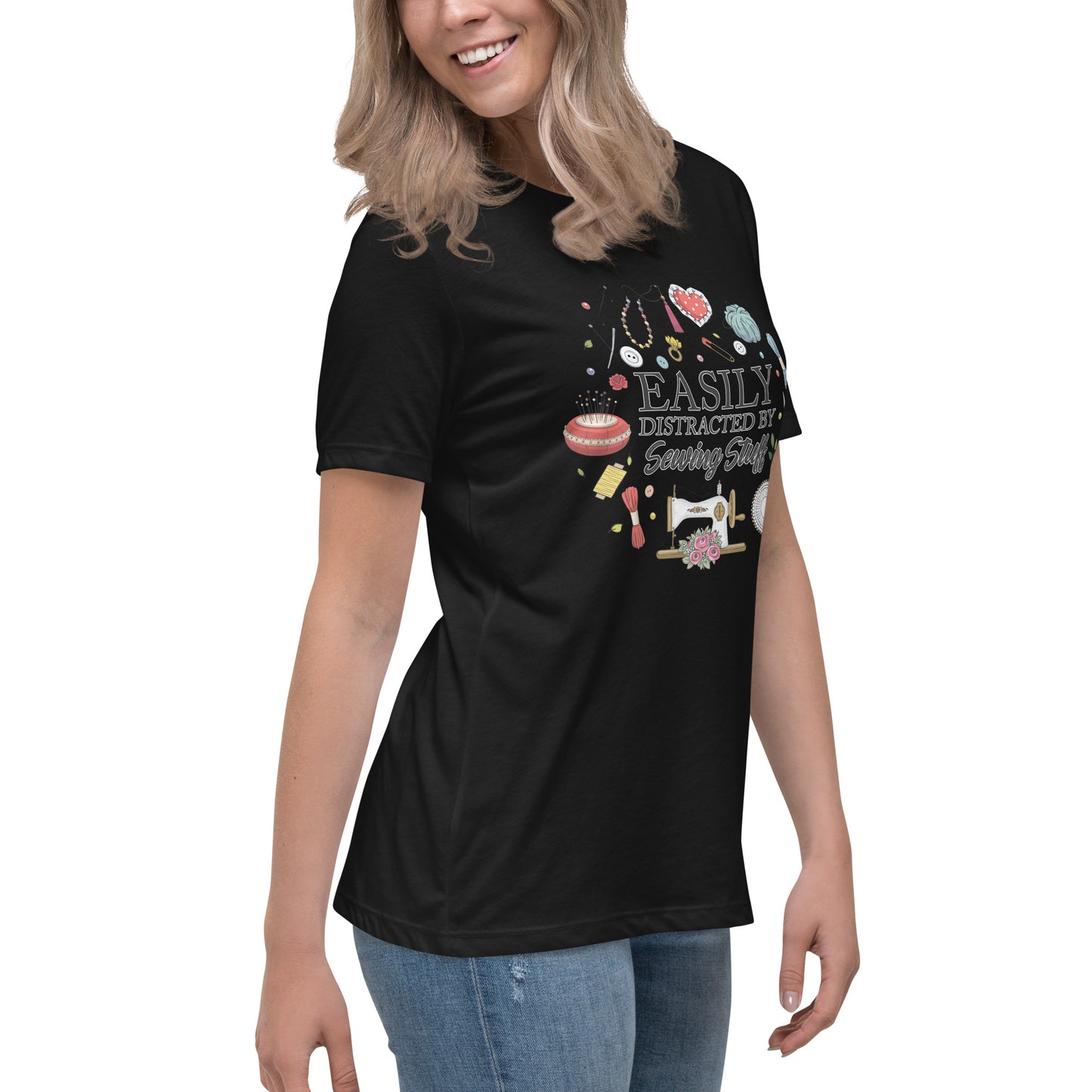 Easily Distracted - Women's Relaxed T-Shirt