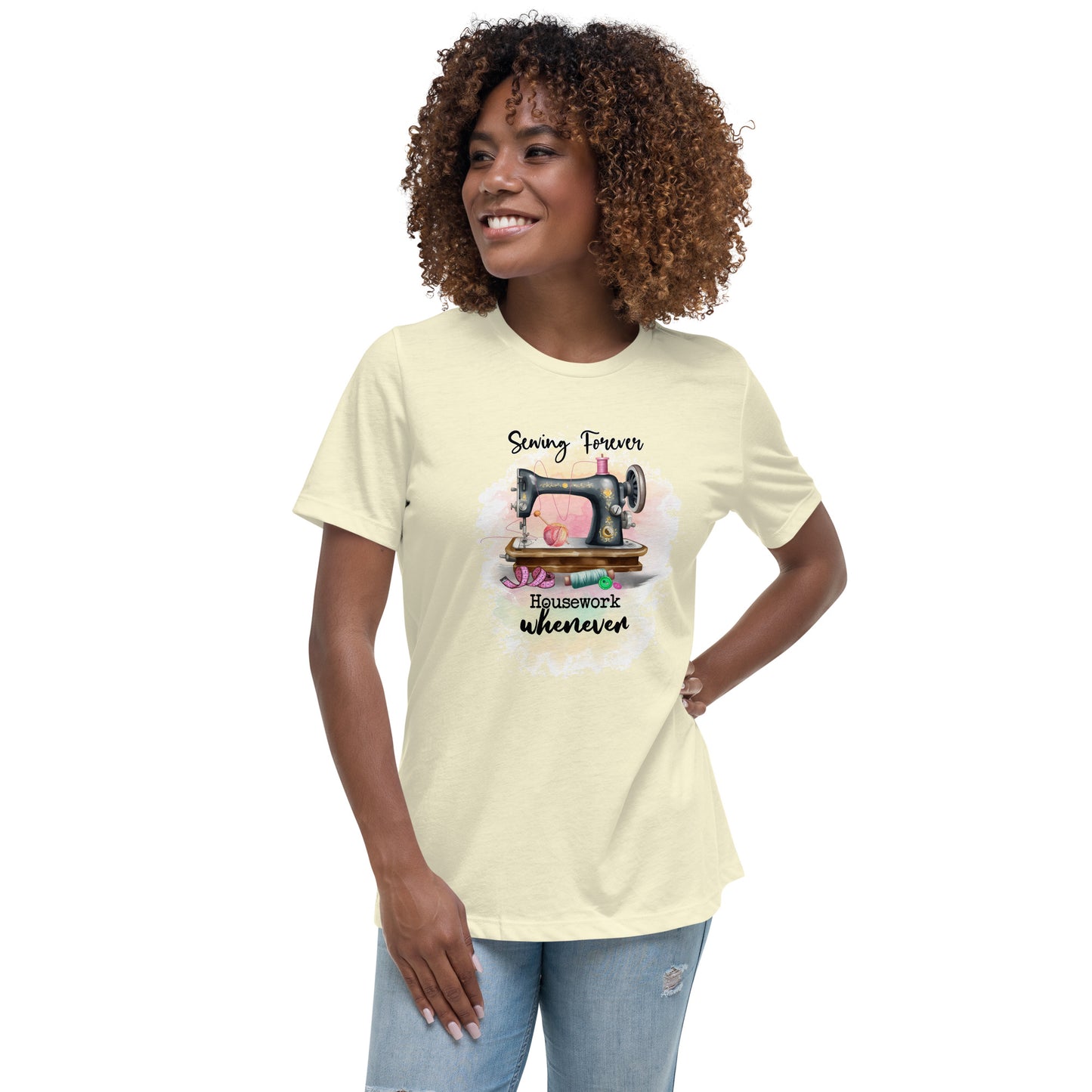 Sewing Forever - Women's Relaxed T-Shirt