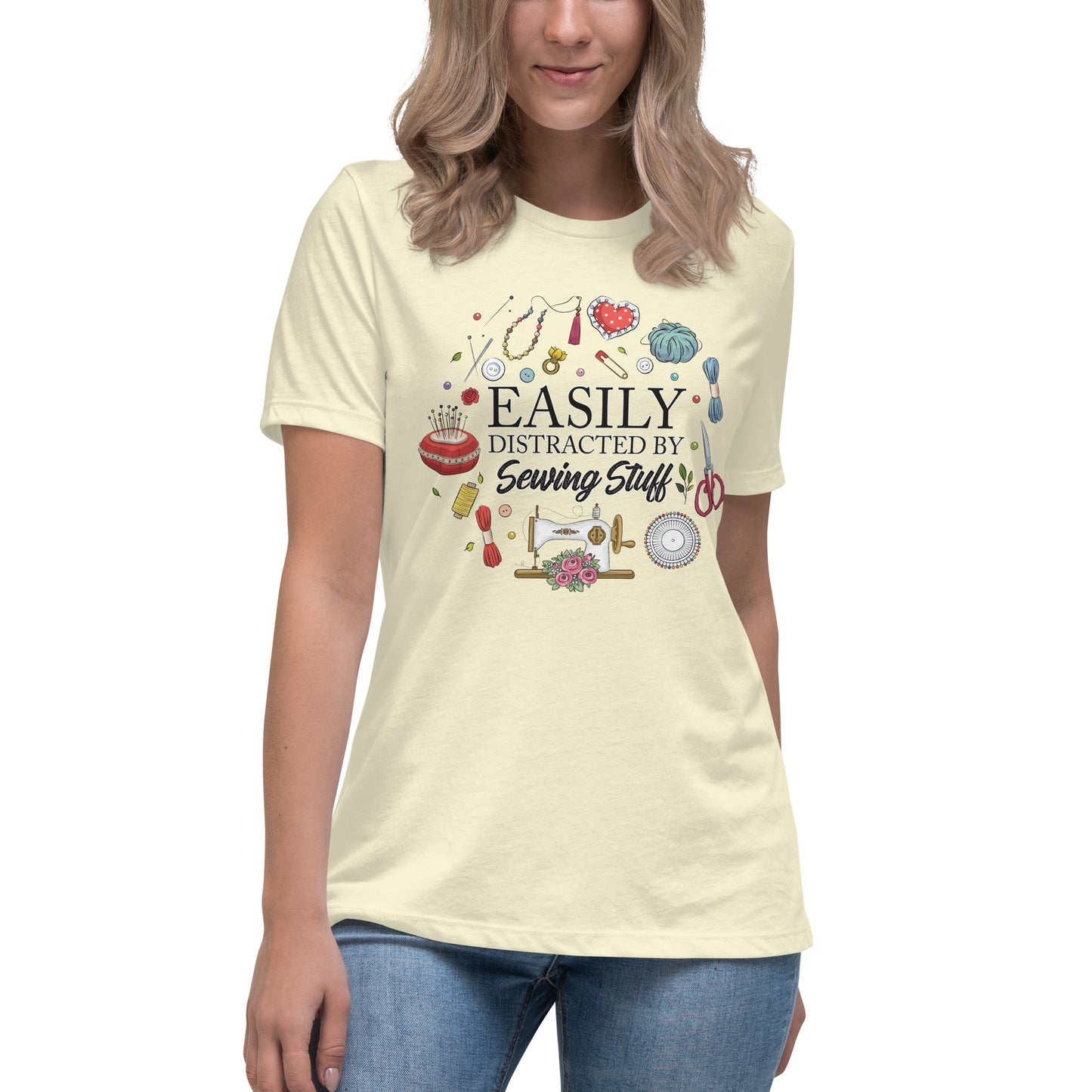 Easily Distracted - Women's Relaxed T-Shirt