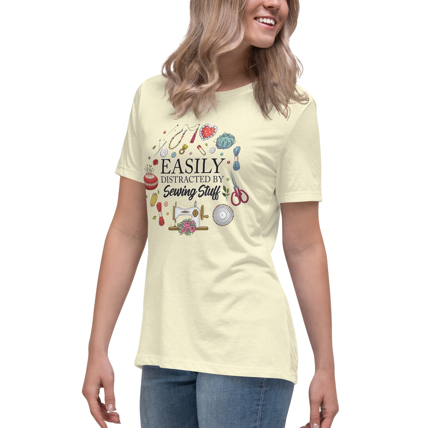Easily Distracted - Women's Relaxed T-Shirt