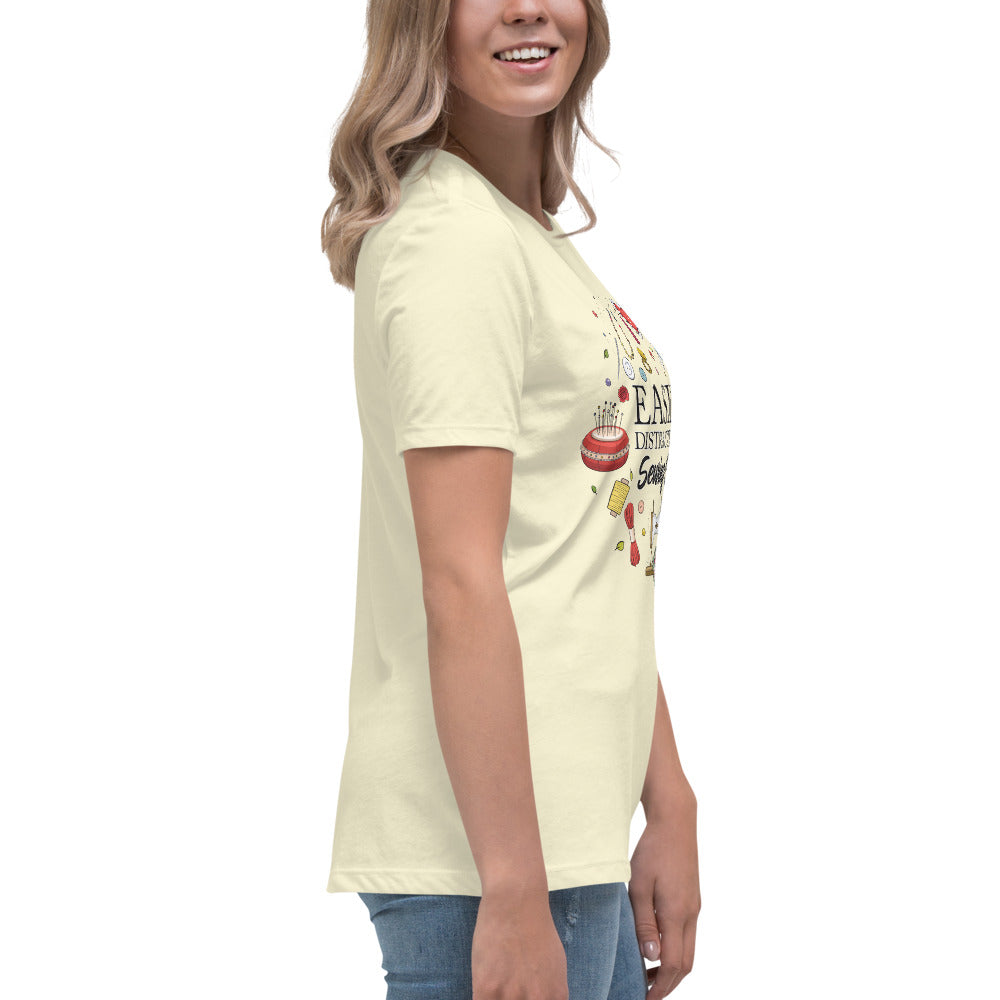 Easily Distracted - Women's Relaxed T-Shirt
