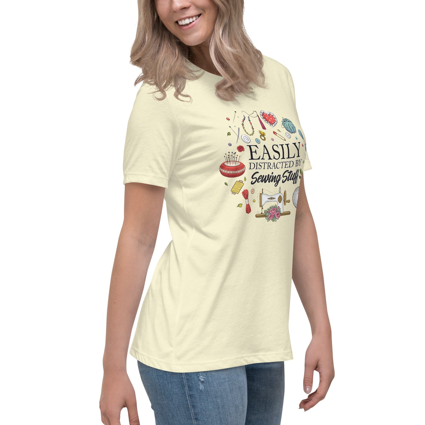 Easily Distracted - Women's Relaxed T-Shirt