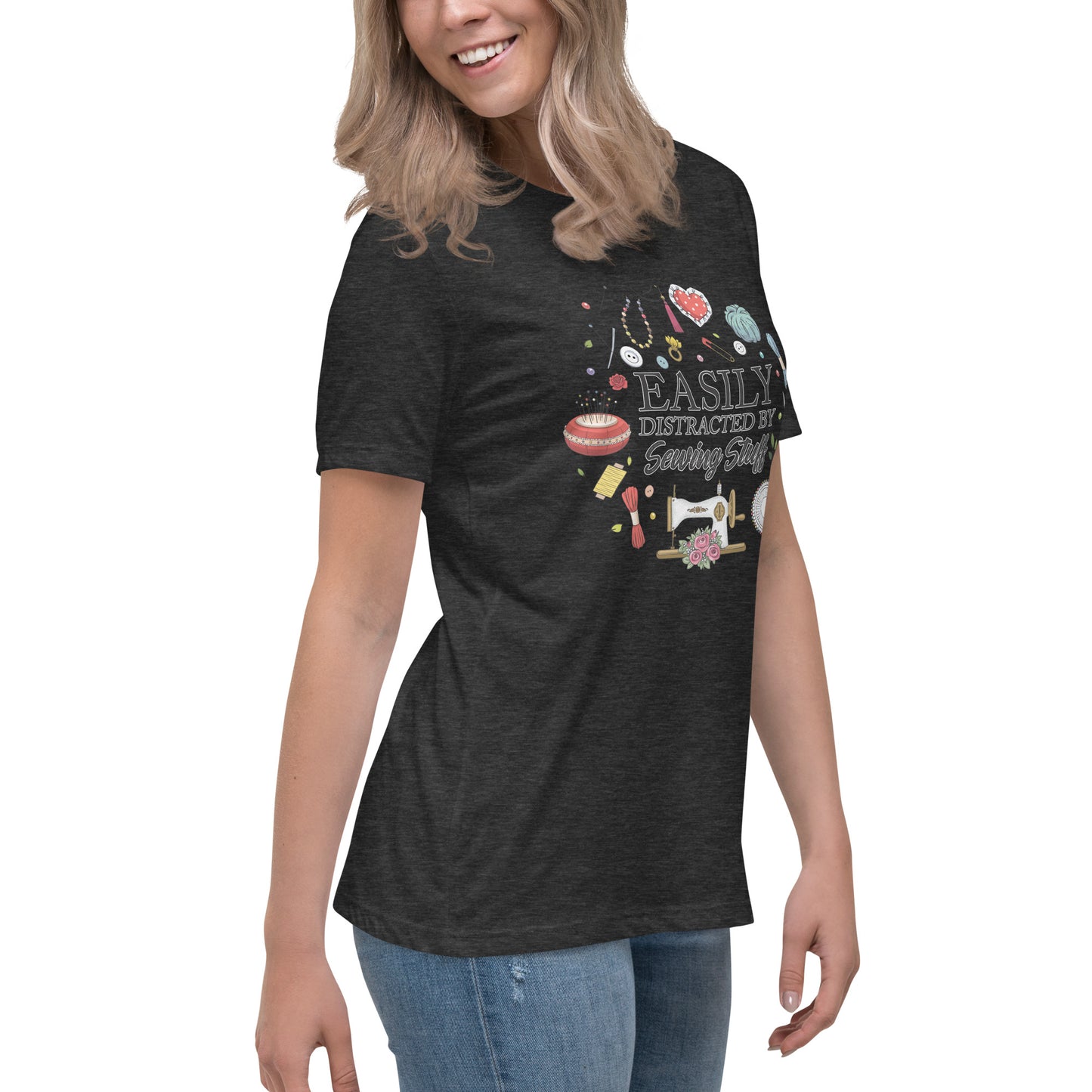 Easily Distracted - Women's Relaxed T-Shirt