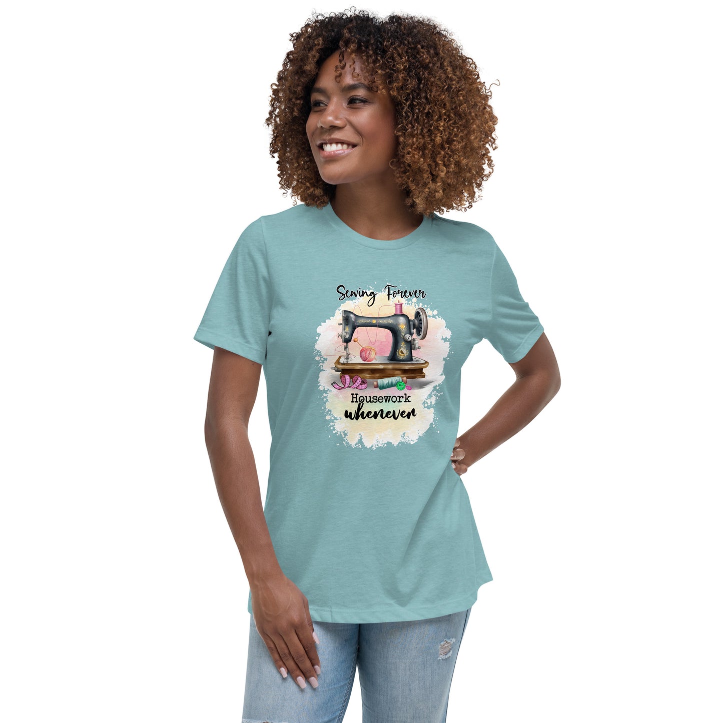 Sewing Forever - Women's Relaxed T-Shirt