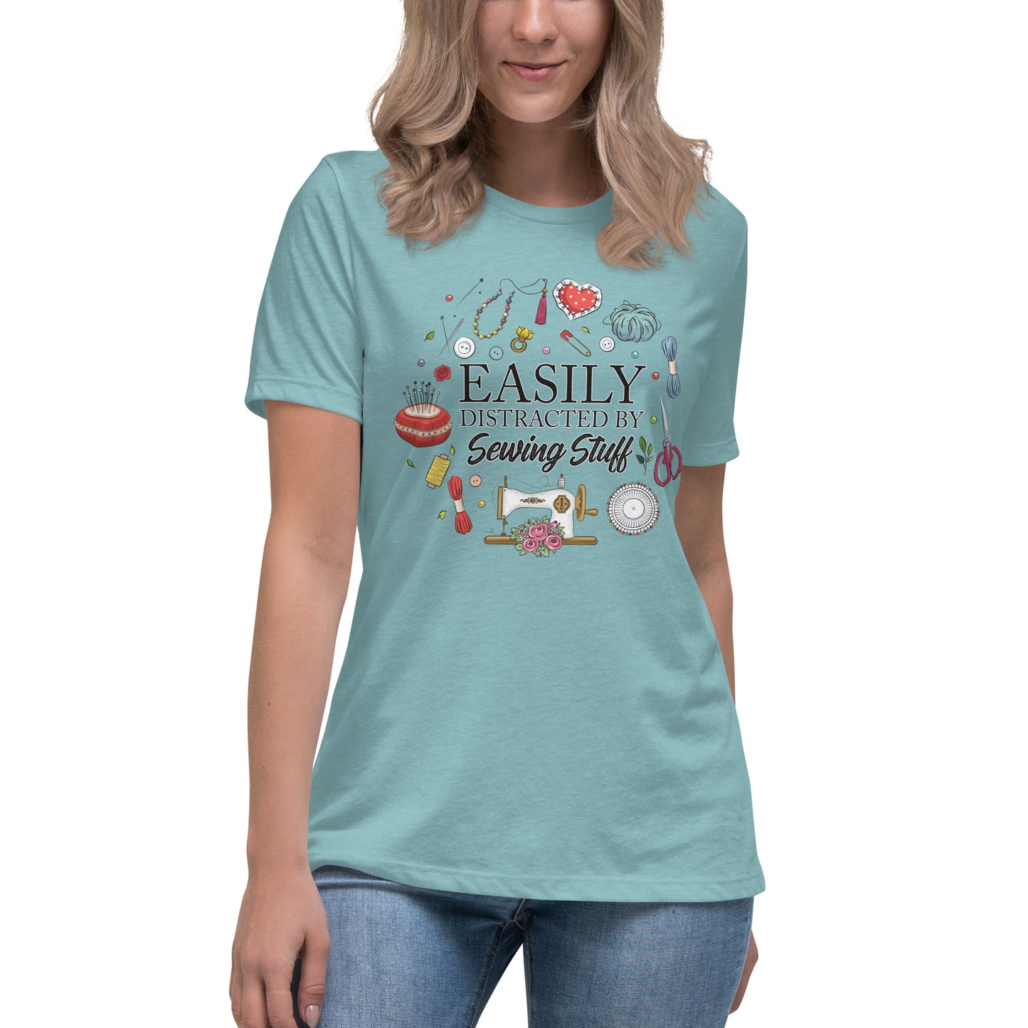 Easily Distracted - Women's Relaxed T-Shirt