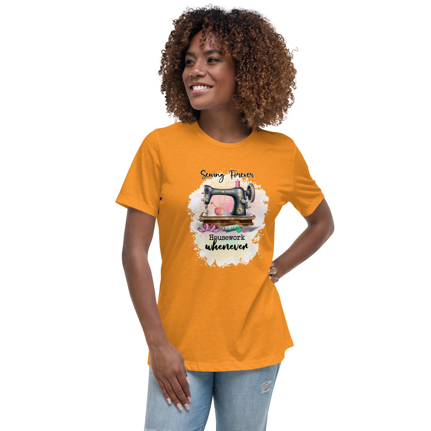 Sewing Forever - Women's Relaxed T-Shirt