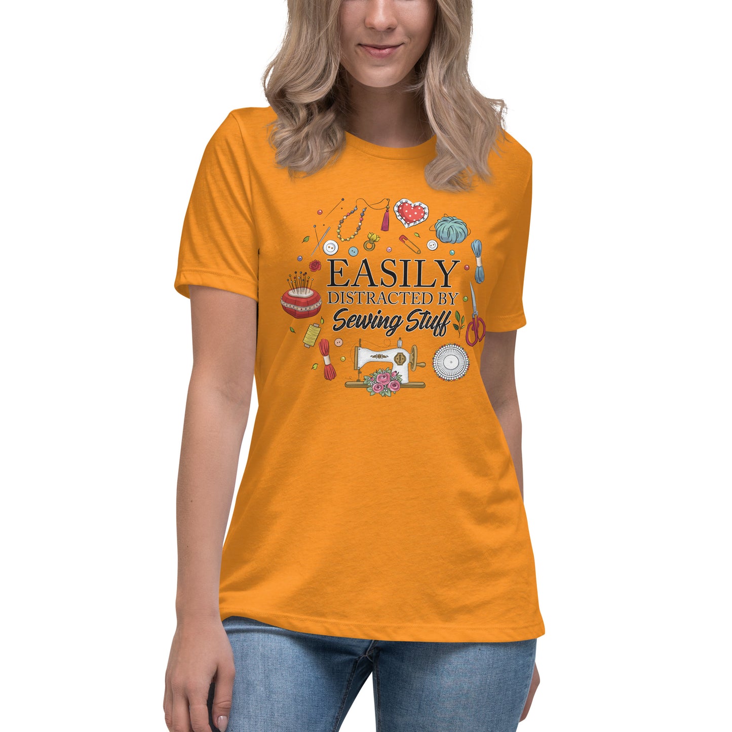 Easily Distracted - Women's Relaxed T-Shirt