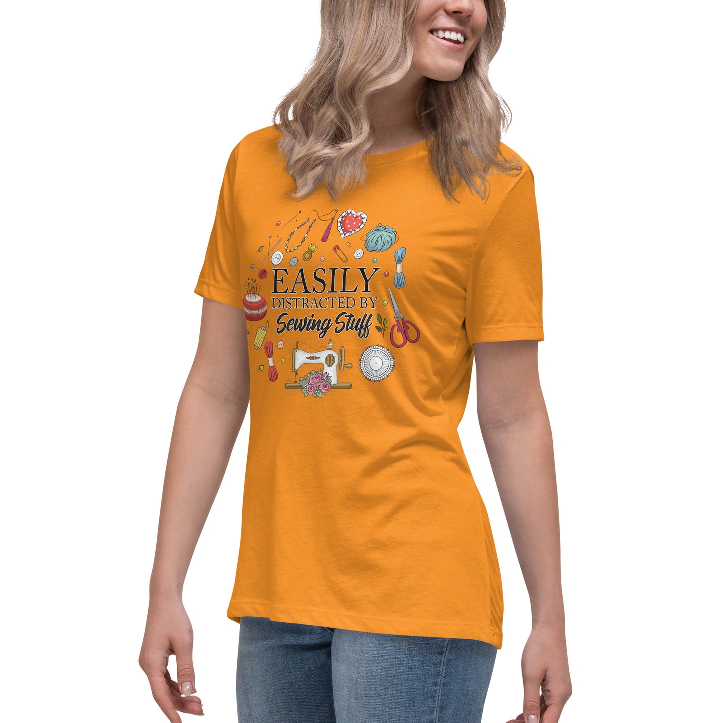 Easily Distracted - Women's Relaxed T-Shirt