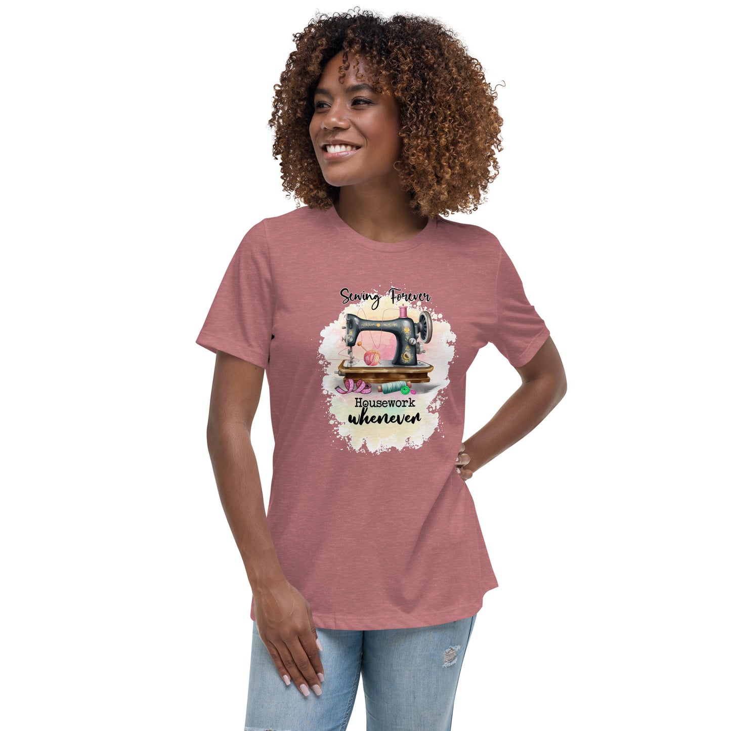 Sewing Forever - Women's Relaxed T-Shirt