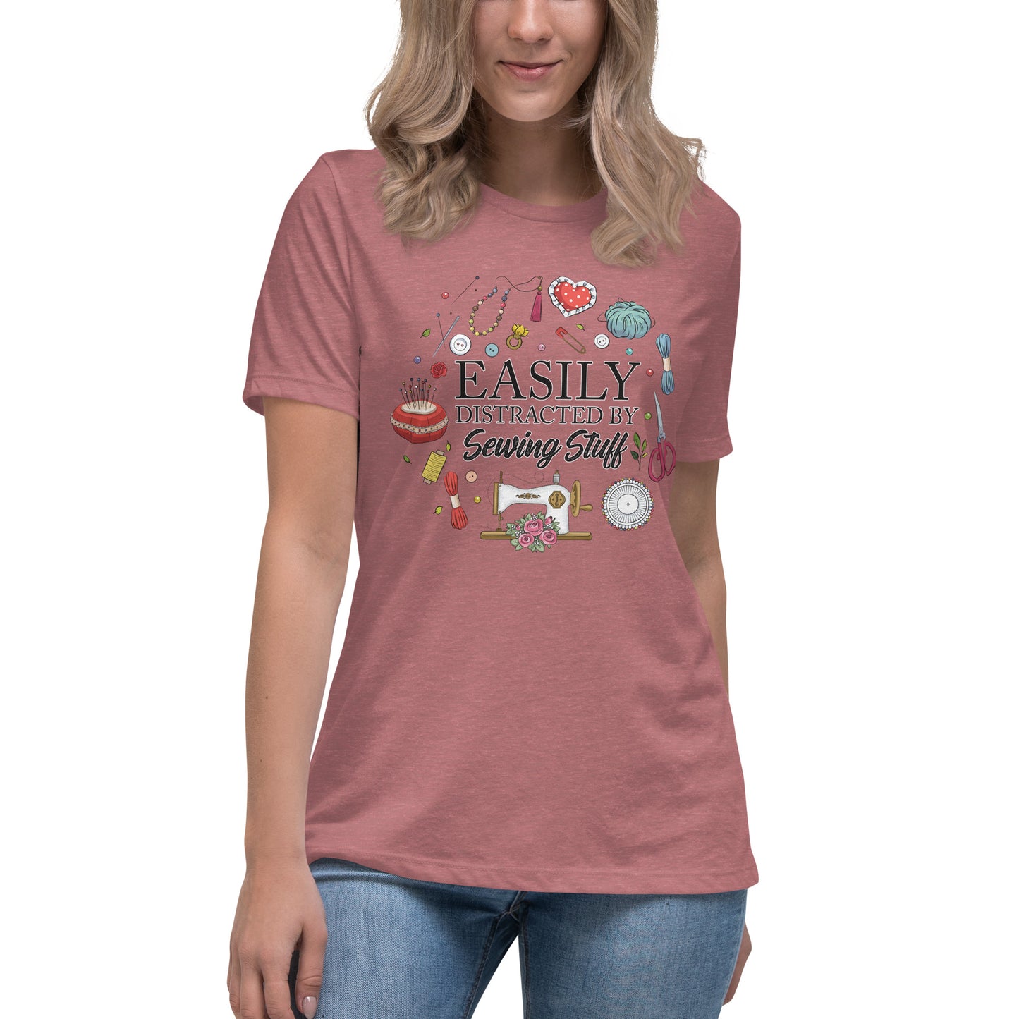 Easily Distracted - Women's Relaxed T-Shirt