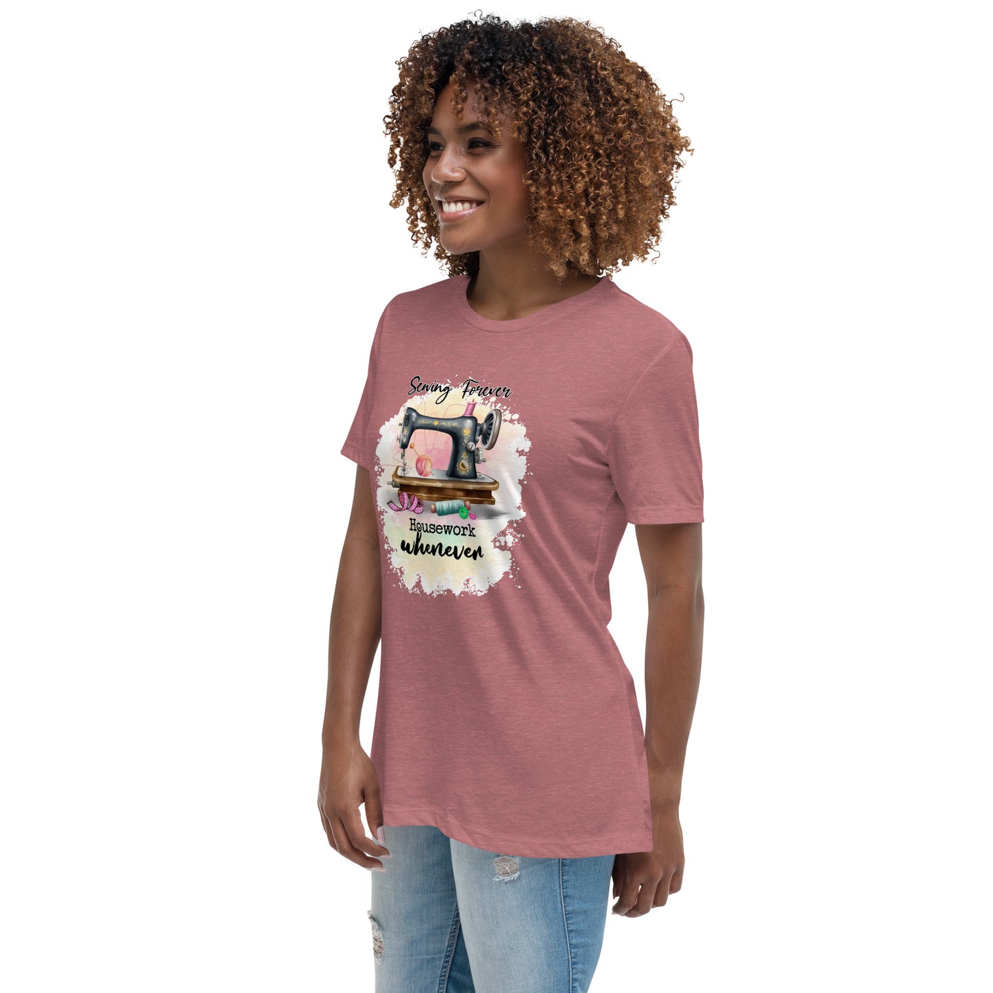 Sewing Forever - Women's Relaxed T-Shirt