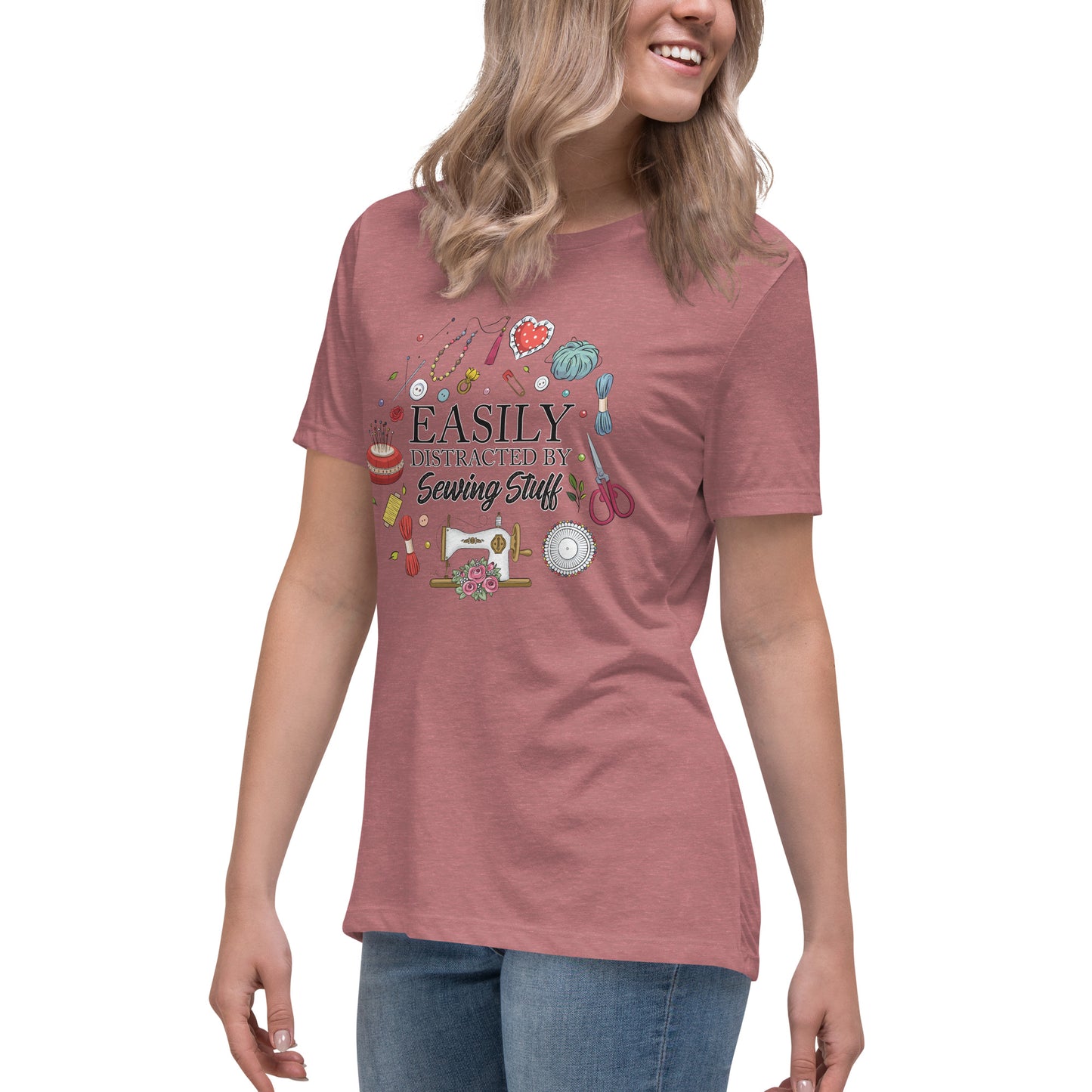 Easily Distracted - Women's Relaxed T-Shirt