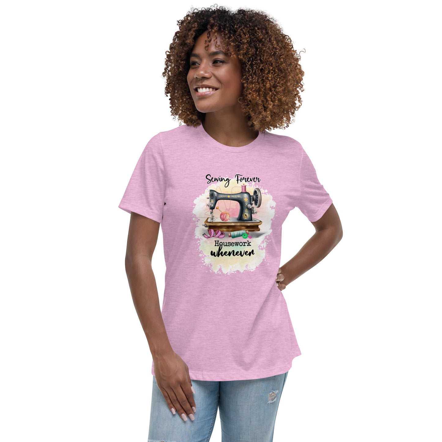 Sewing Forever - Women's Relaxed T-Shirt