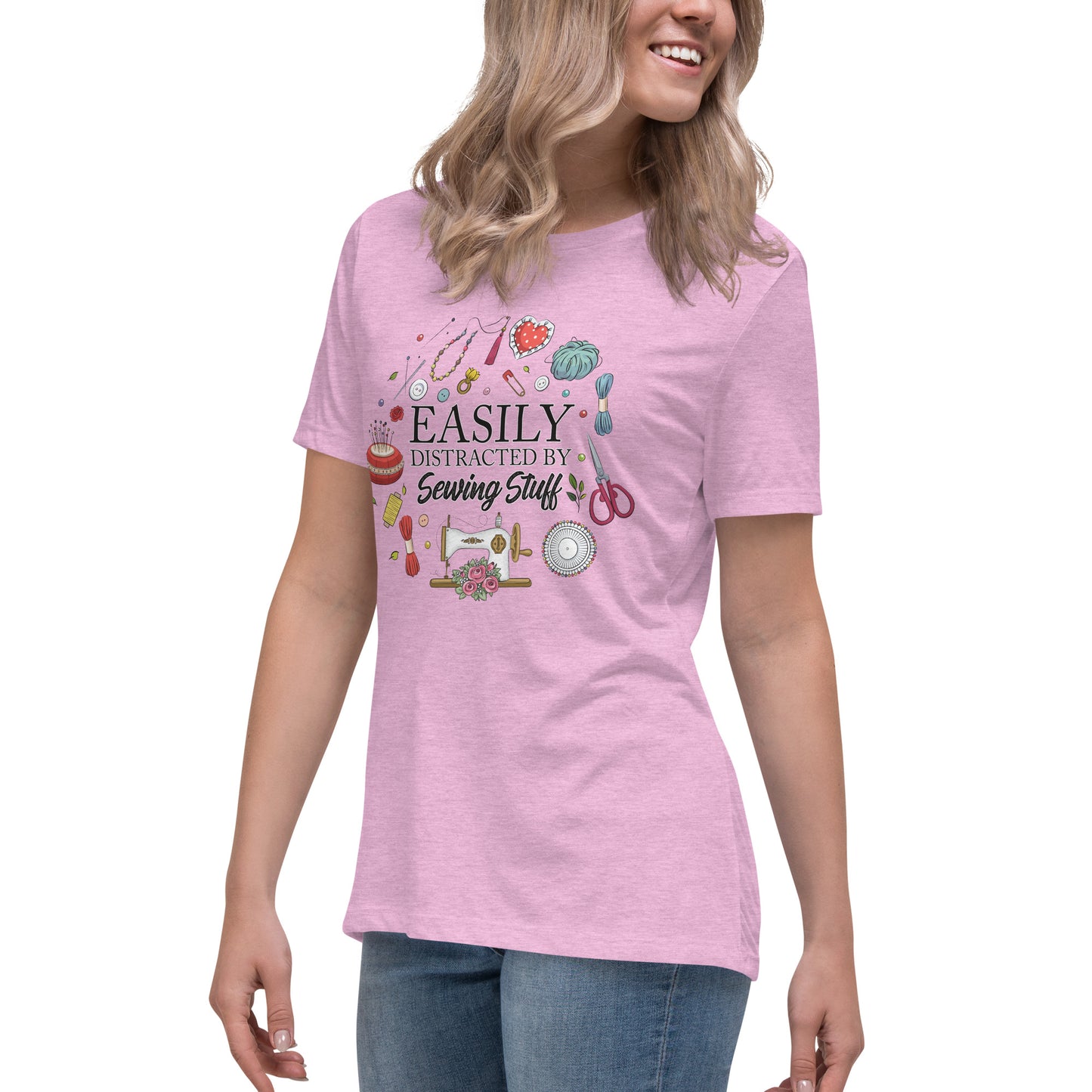 Easily Distracted - Women's Relaxed T-Shirt