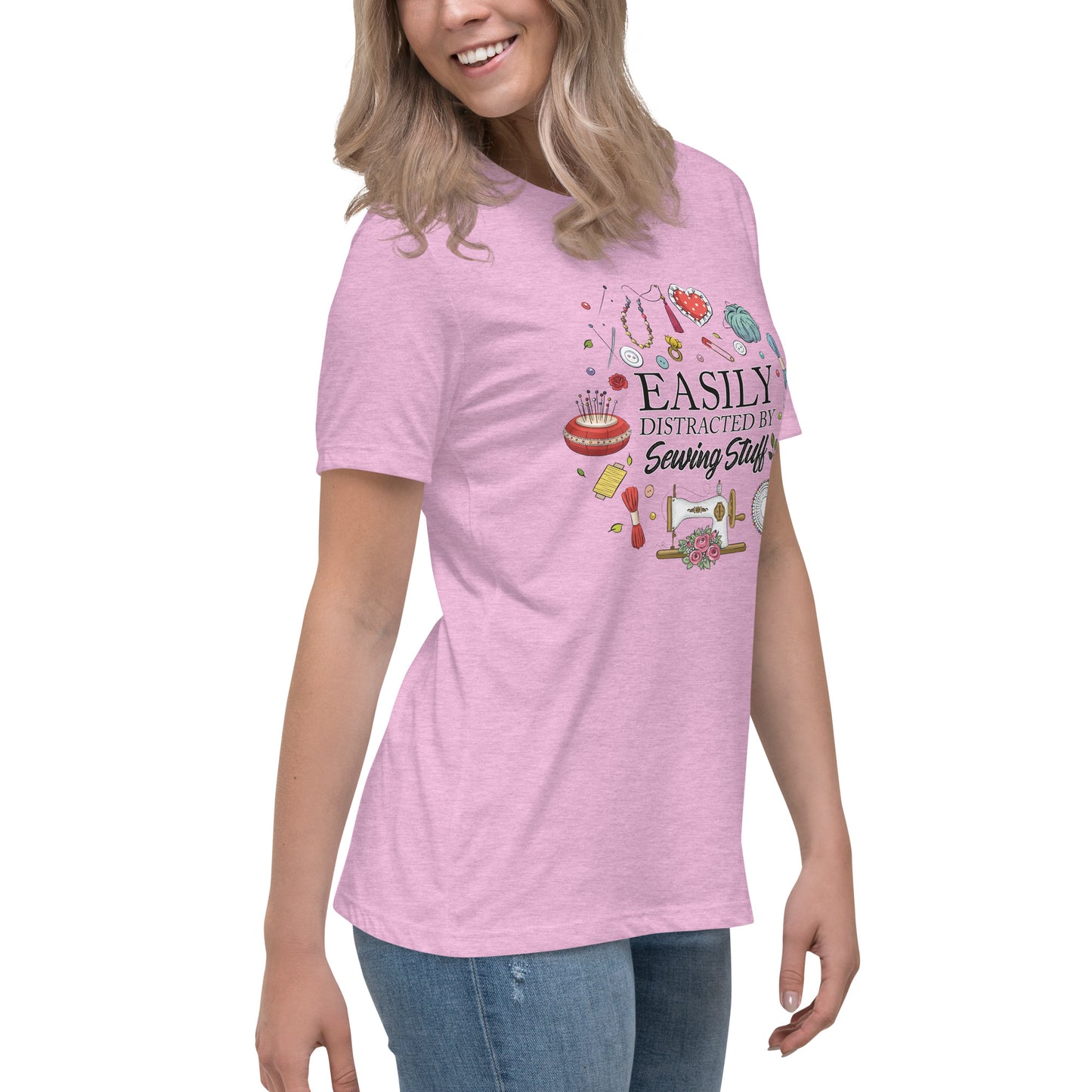 Easily Distracted - Women's Relaxed T-Shirt