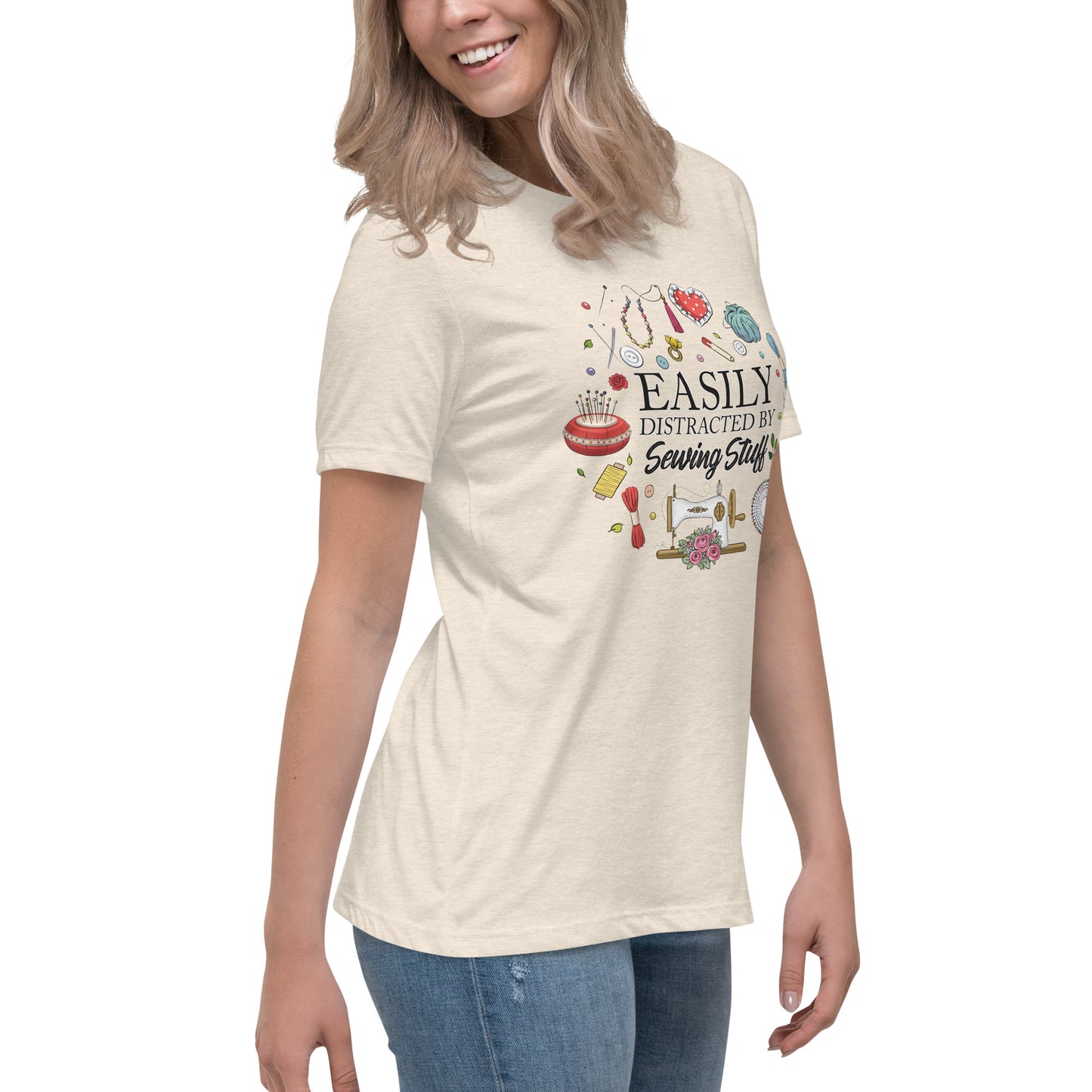 Easily Distracted - Women's Relaxed T-Shirt