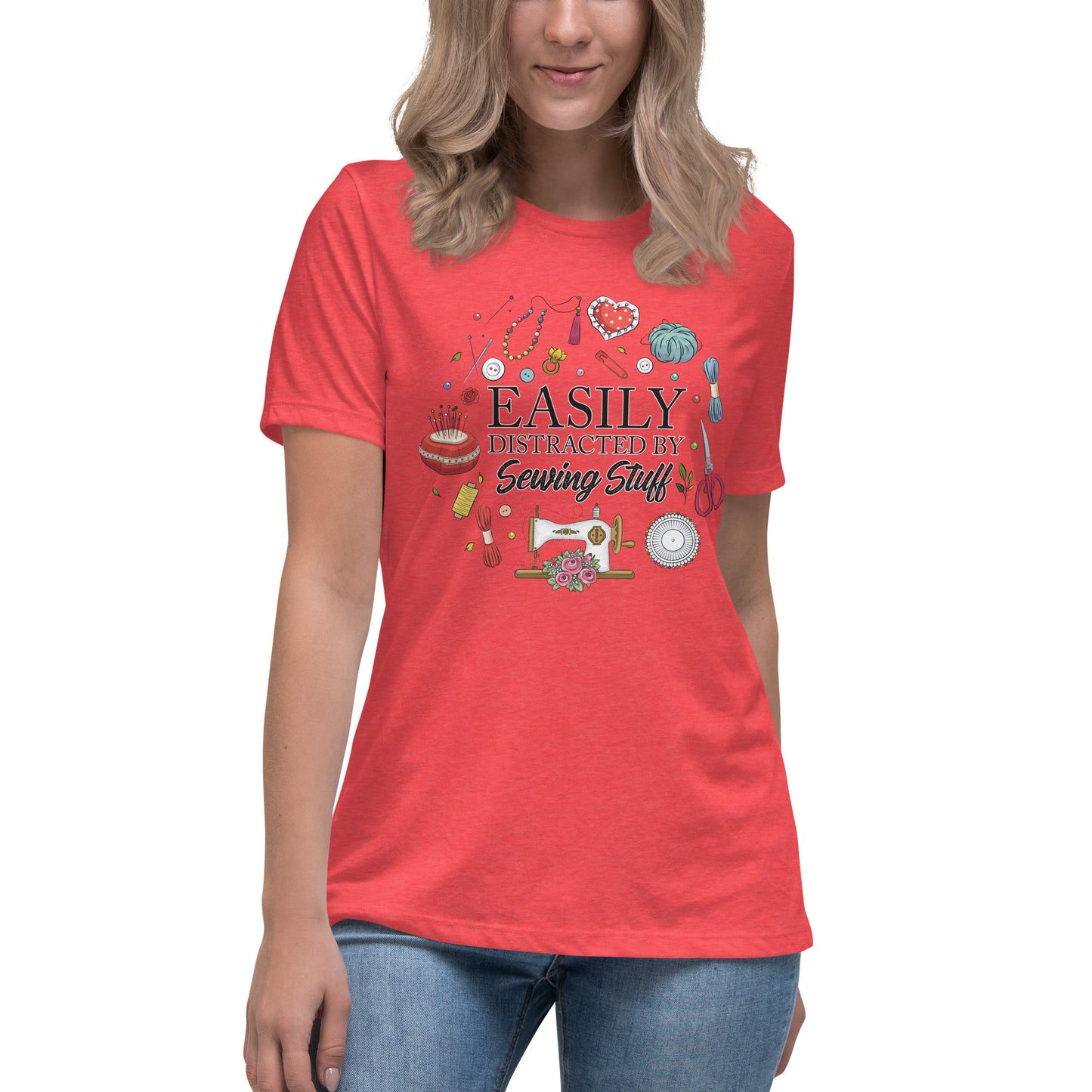 Easily Distracted - Women's Relaxed T-Shirt