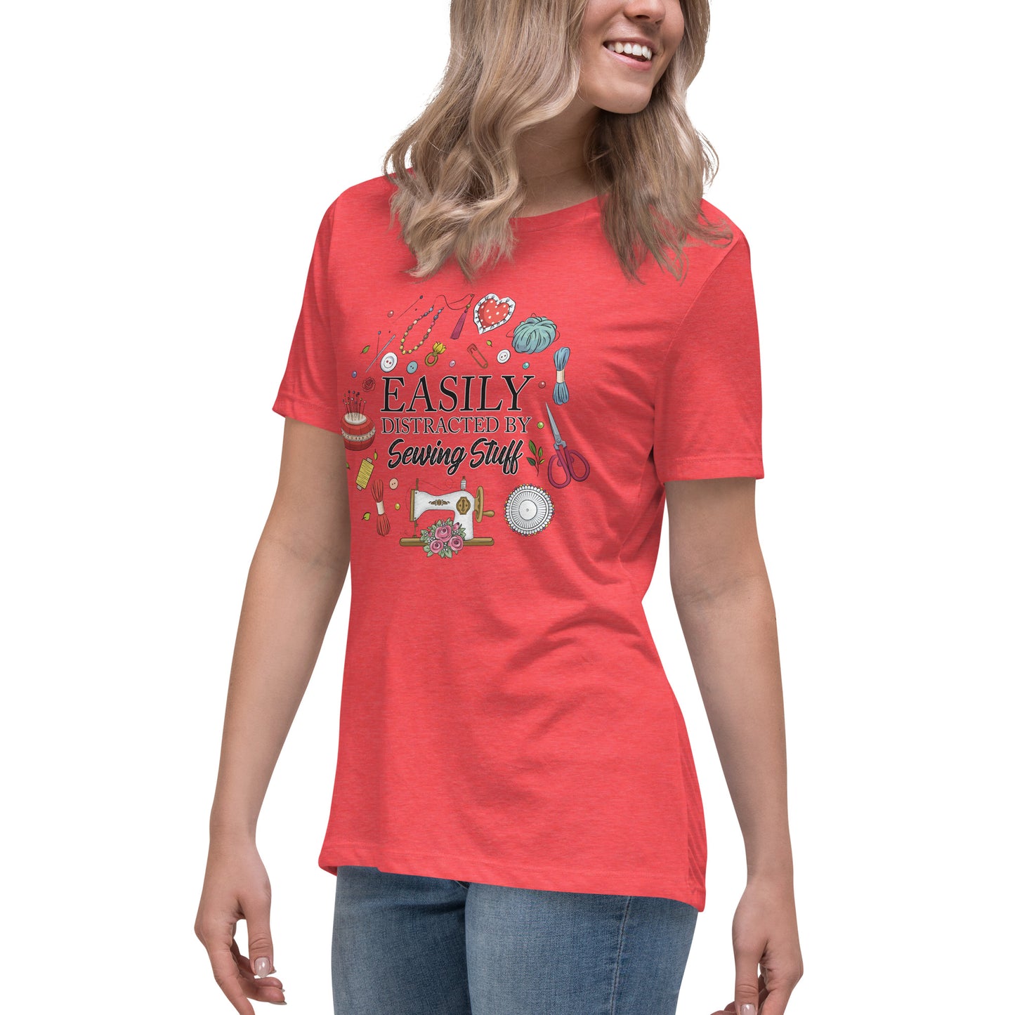 Easily Distracted - Women's Relaxed T-Shirt