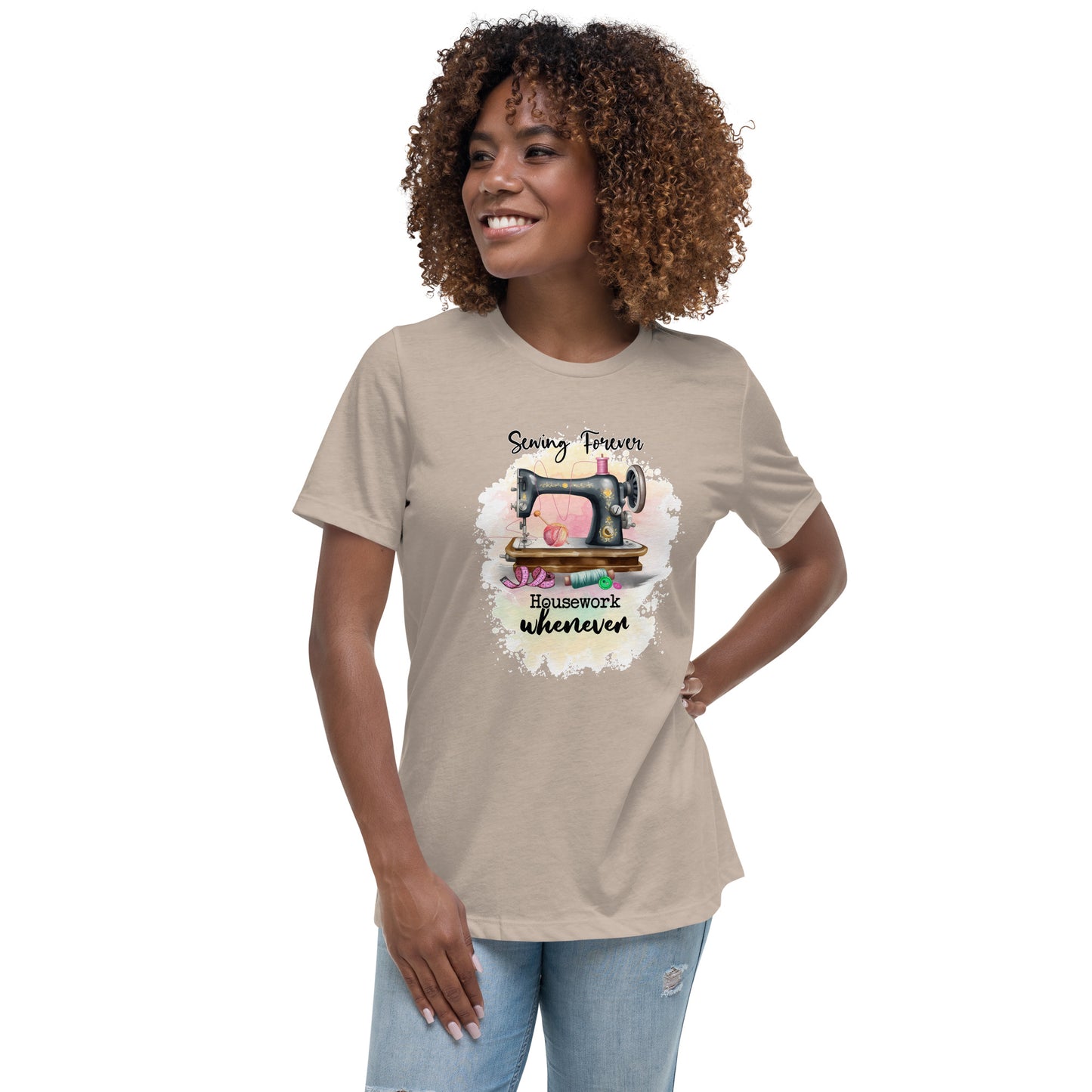 Sewing Forever - Women's Relaxed T-Shirt