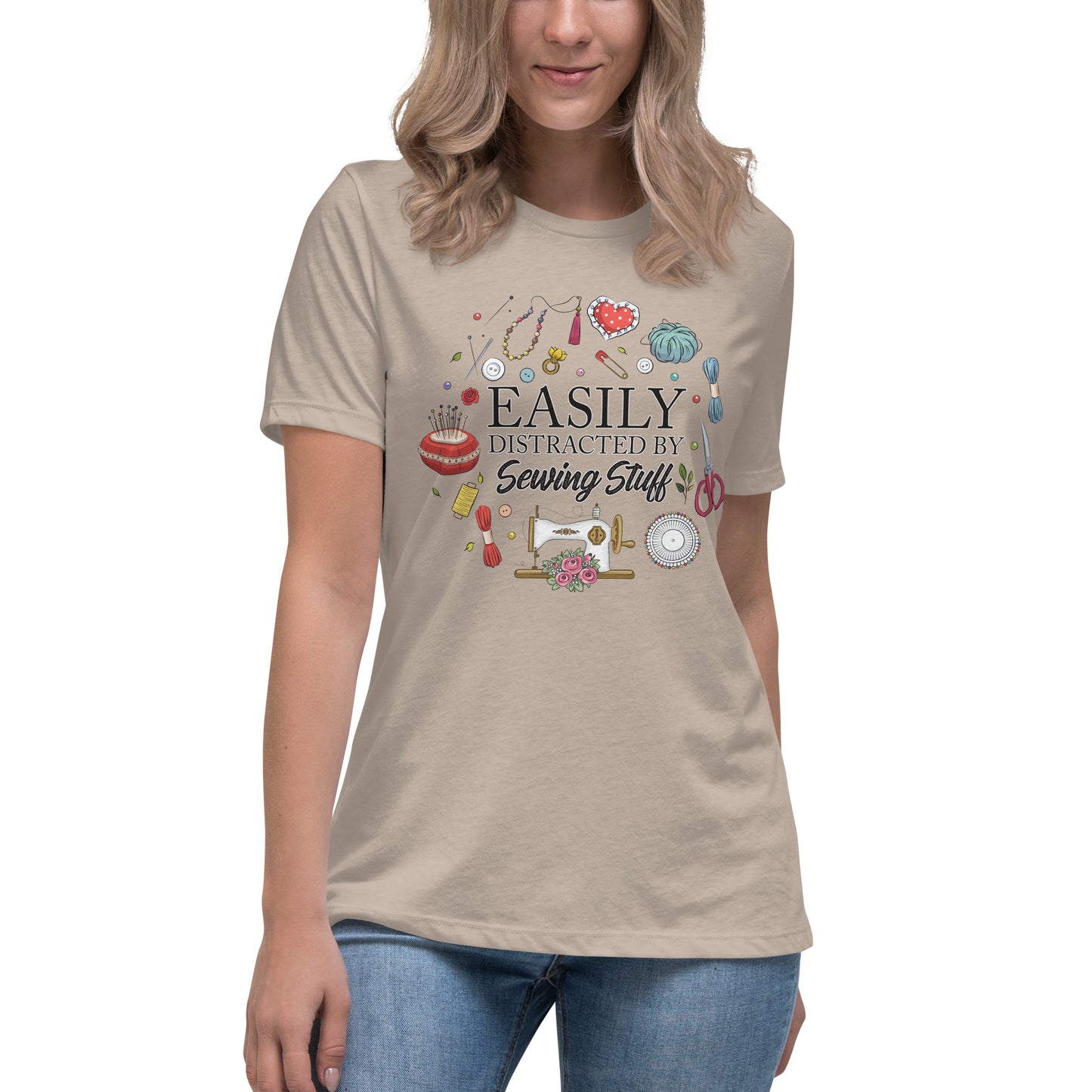 Easily Distracted - Women's Relaxed T-Shirt