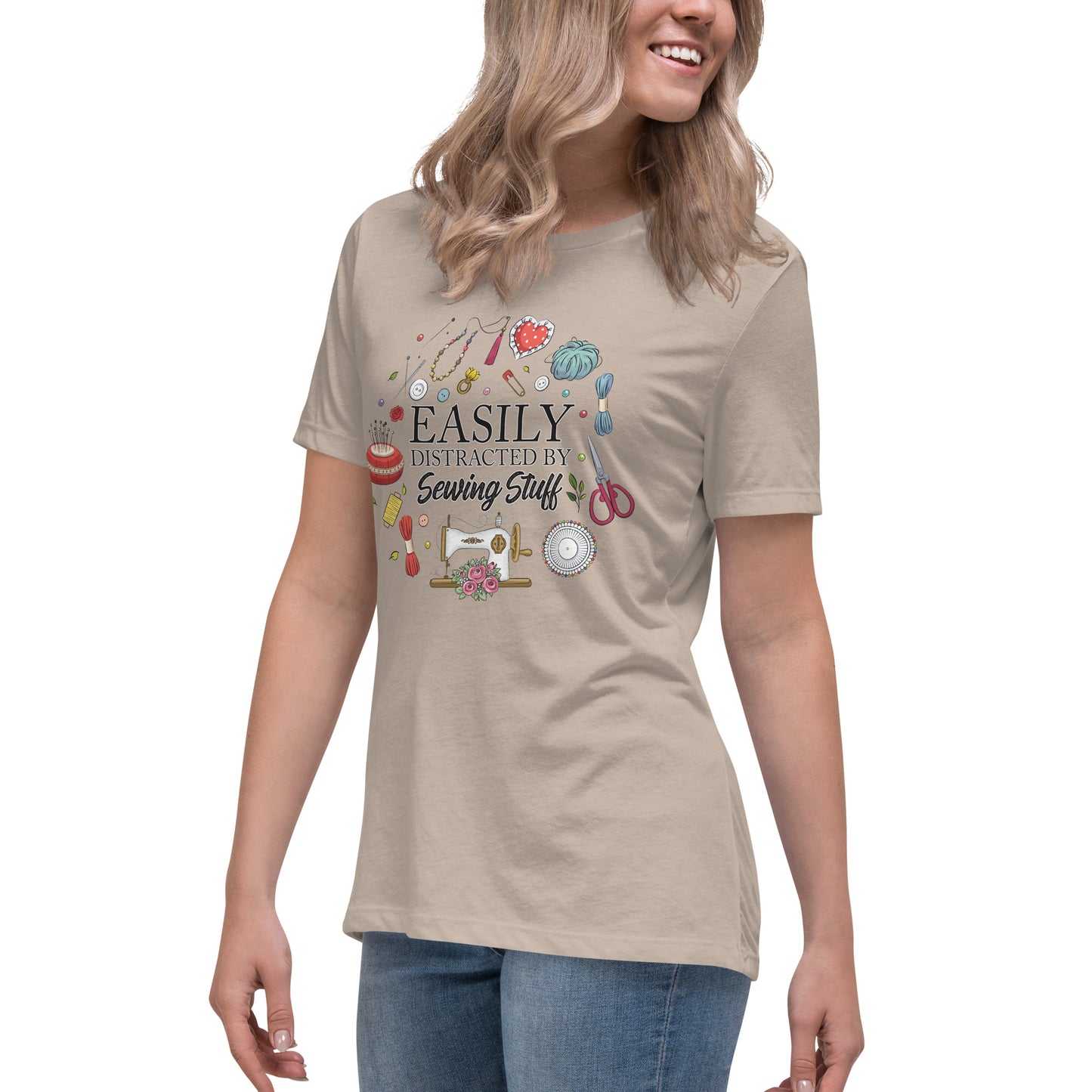 Easily Distracted - Women's Relaxed T-Shirt