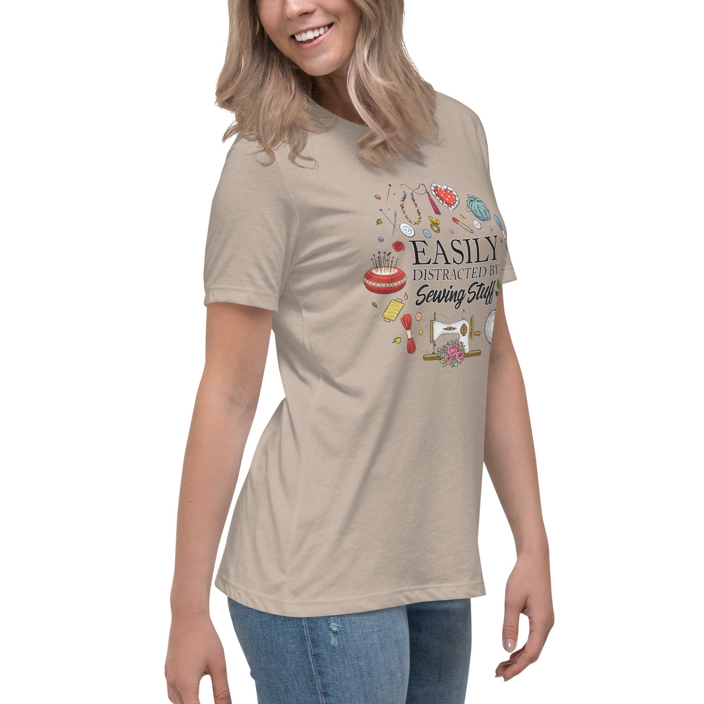 Easily Distracted - Women's Relaxed T-Shirt