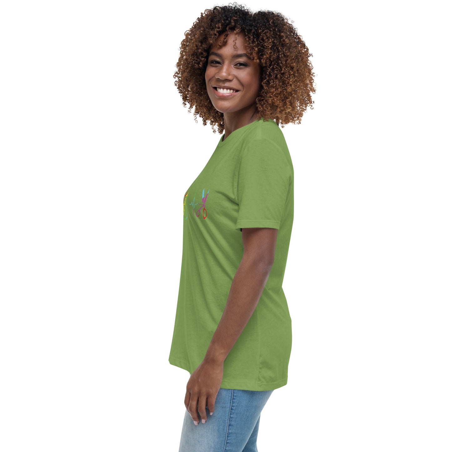 Heart Beat of Sewing - Women's Relaxed T-Shirt