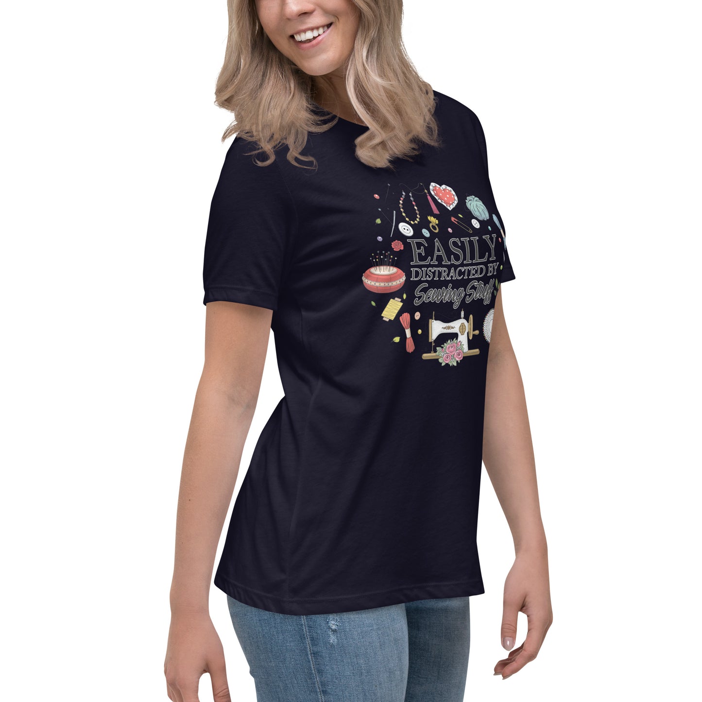 Easily Distracted - Women's Relaxed T-Shirt