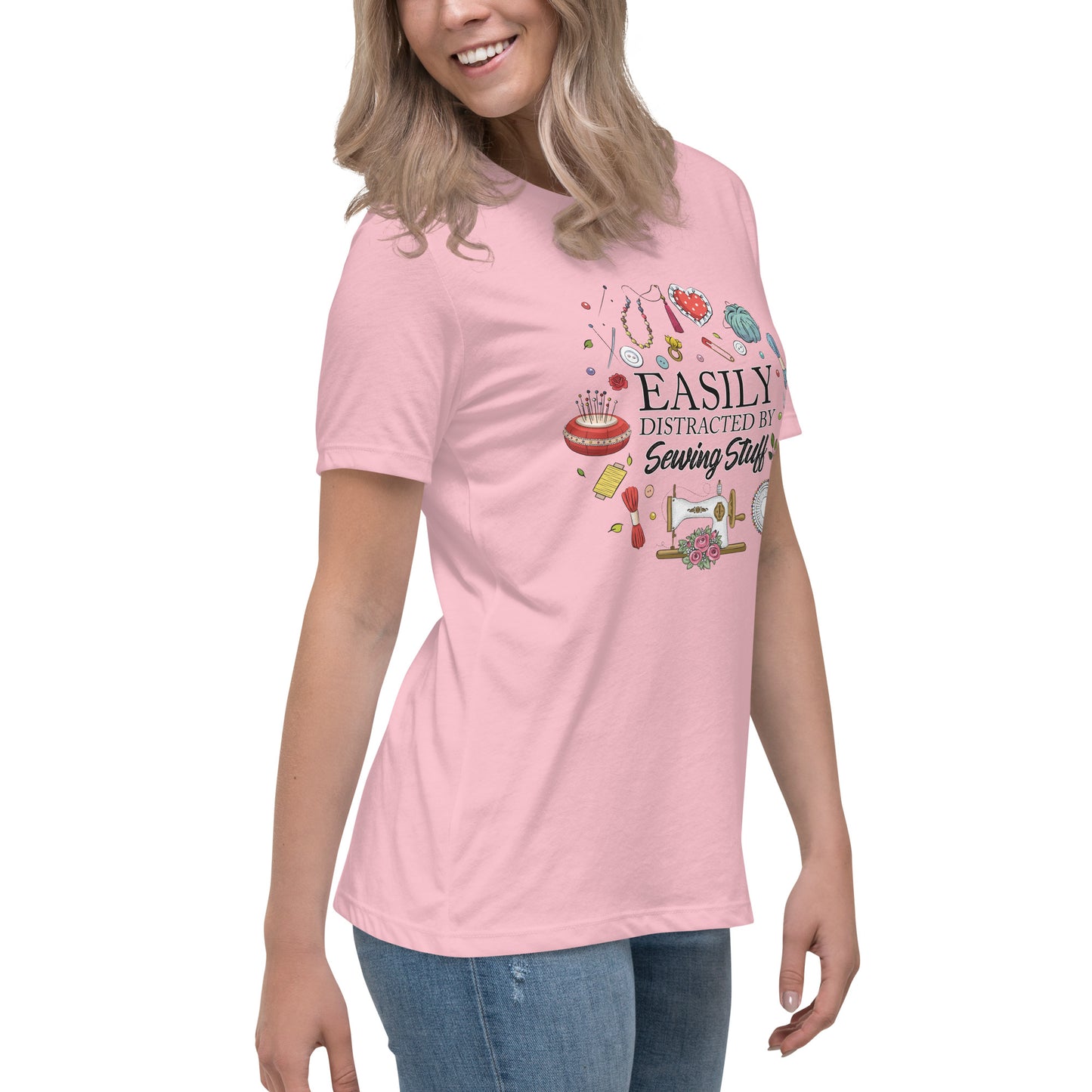 Easily Distracted - Women's Relaxed T-Shirt
