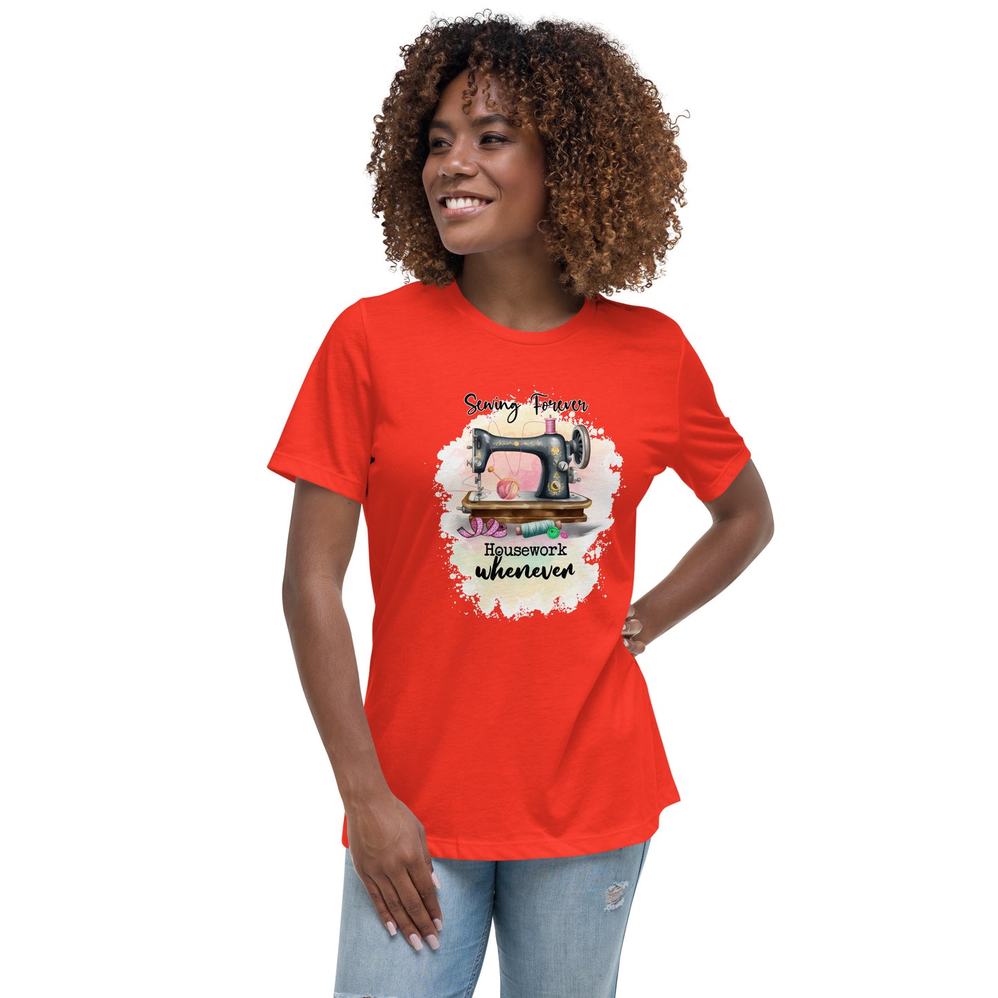 Sewing Forever - Women's Relaxed T-Shirt