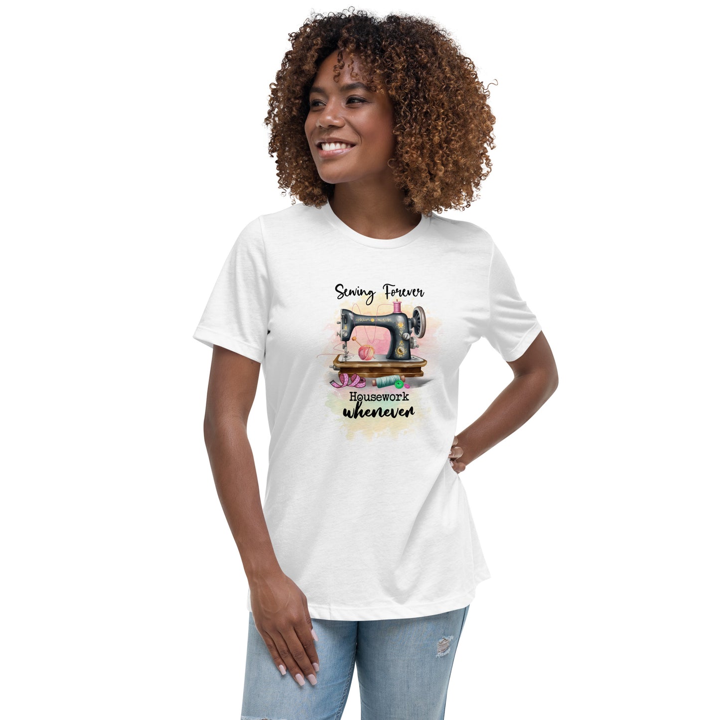 Sewing Forever - Women's Relaxed T-Shirt