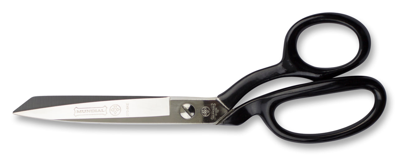 Mundial Bent Trimmers Scissors Industrial Forged 8 Inches Black 270-8