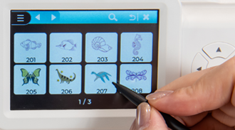 NE210 COMBINATION SEWING AND EMBROIDERY MACHINE