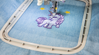 NE210 COMBINATION SEWING AND EMBROIDERY MACHINE