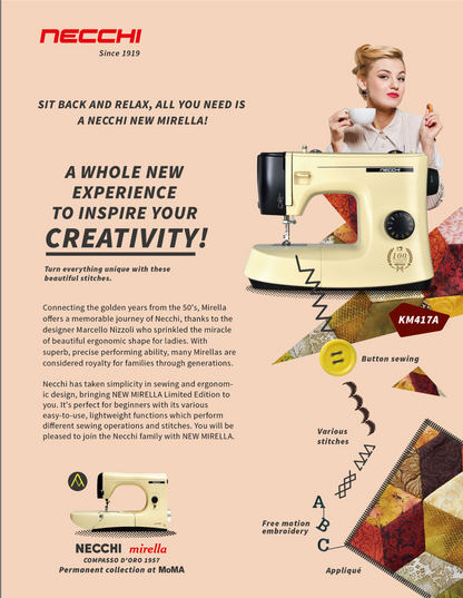 KM417A Mechanical Sewing Machine