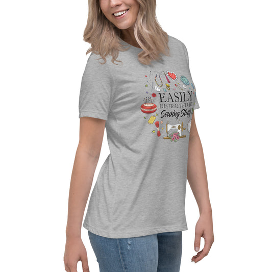 Easily Distracted - Women's Relaxed T-Shirt